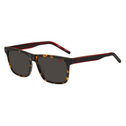 Sonnenbrillen  Hugo boss Hg 1242/s col. o63/ir Herren Rechteckig Havanna / rot