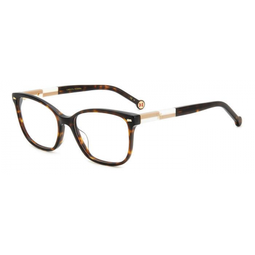 Brille  Carolina herrera Her 0159/g col. xlt Damen Rechteckig Havana