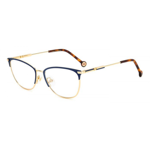 Brille  Carolina herrera Her 0161 col. lks Damen Cat eye Gold / blau