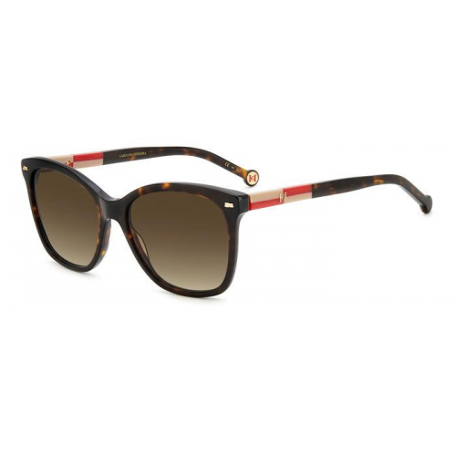 Sonnenbrillen  Carolina herrera Her 0137/s col. o63/ha Damen Cat eye Havanna / rot