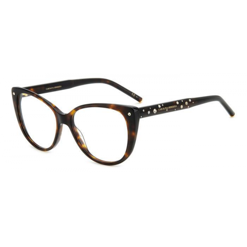 Brille  Carolina herrera Her 0150 col. 086 Damen Cat eye Havana