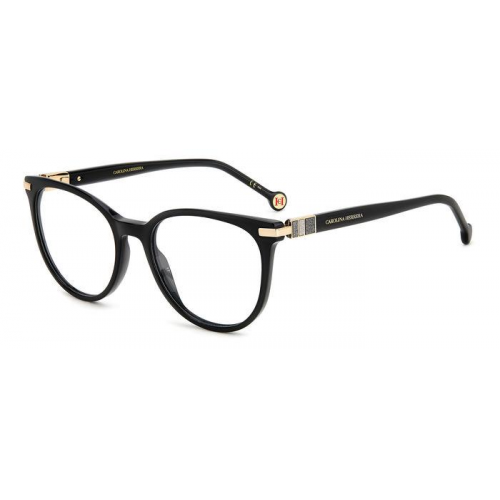 Brille  Carolina herrera Her 0156 col. 807 Damen Cat eye Schwarz