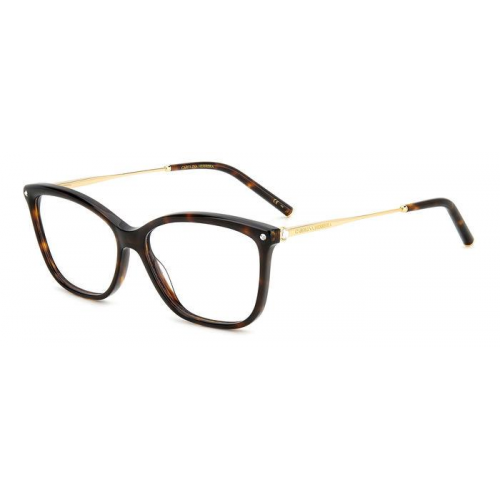 Brille  Carolina herrera Her 0154 col. 086 Damen Rechteckig Havana