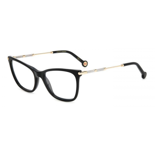 Brille  Carolina herrera Her 0151 col. 807 Damen Cat eye Schwarz