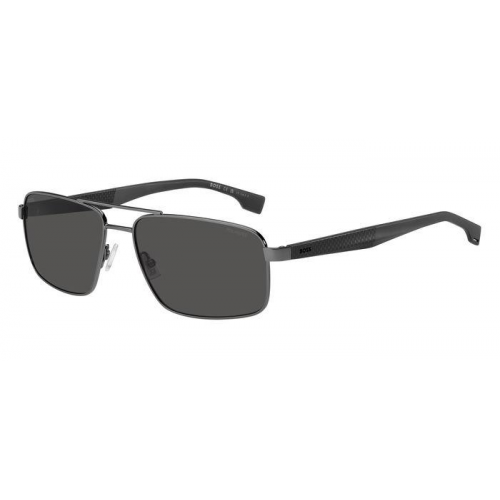 Sonnenbrillen  Hugo boss Boss 1580/s col. v81/m9 Herren Rechteckig Dunkles ruthenium / schwarz