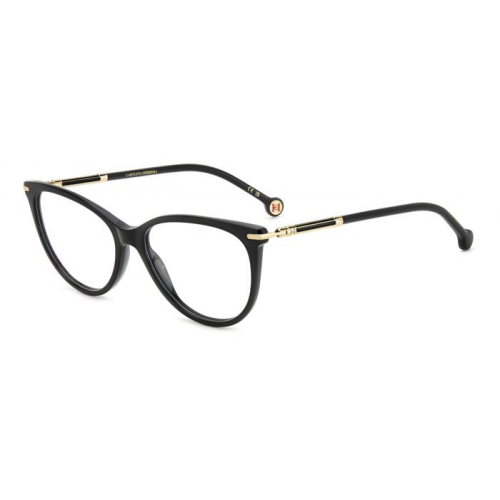 Brille  Carolina herrera Her 0231 col. 807 Donna Cat eye Nero