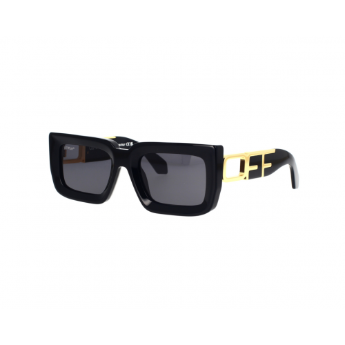 Sonnenbrillen  Off-white Oeri073 boston col. 1007 schwarz dunkelgrau Unisex Squadrata Nero