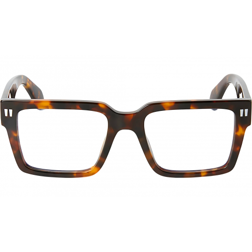 Brille  Off-white Oerj054 style 54 col. 6000 havanna Unisex Squadrata Havana