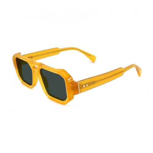 Clip on  Xlab Mod. moreton col. transparentes gelb / polarisiertes g15 Uomo Squadrata Trasparente giallo