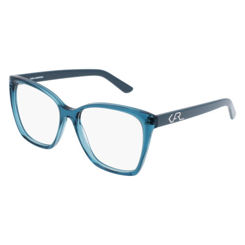 Brille  Karl lagerfeld Kl6050 col. 425 Damen Rechteckig Petroleum