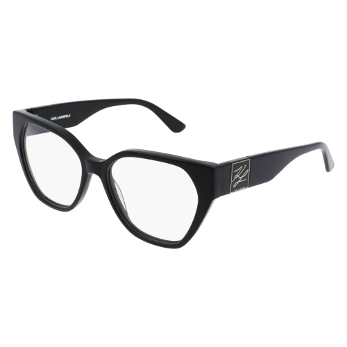 Brille  Karl lagerfeld Kl6053 col. 001 Damen Rechteckig Schwarz