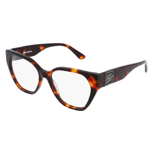 Brille  Karl lagerfeld Kl6053 col. 131 Damen Rechteckig Havana