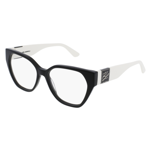 Brille  Karl lagerfeld Kl6053 col. 004 Damen Rechteckig Schwarz