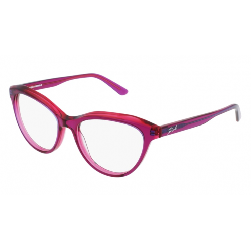 Brille  Karl lagerfeld Kl6052 col. 513 Damen Cat eye Transparentes lila