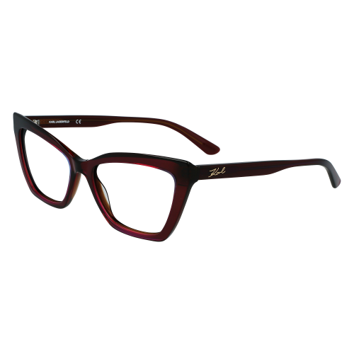 Brille  Karl lagerfeld Kl6063 col. 603 Damen Cat eye Bordeaux