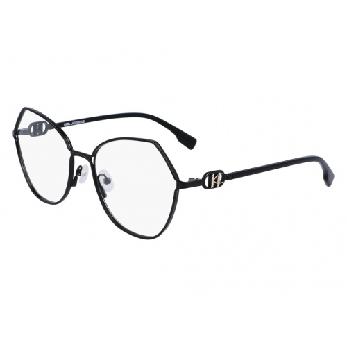 Brille  Karl lagerfeld Kl343 col. 001 Damen Geometrische Schwarz