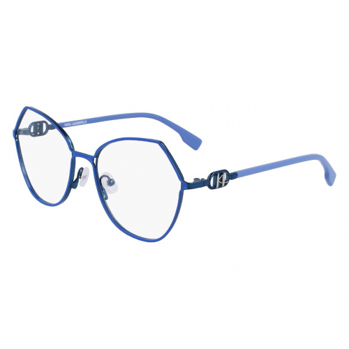 Brille  Karl lagerfeld Kl343 col. 400 Damen Geometrische Blau