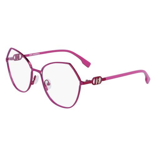 Brille  Karl lagerfeld Kl343 col. 650 Damen Rechteckig Rot