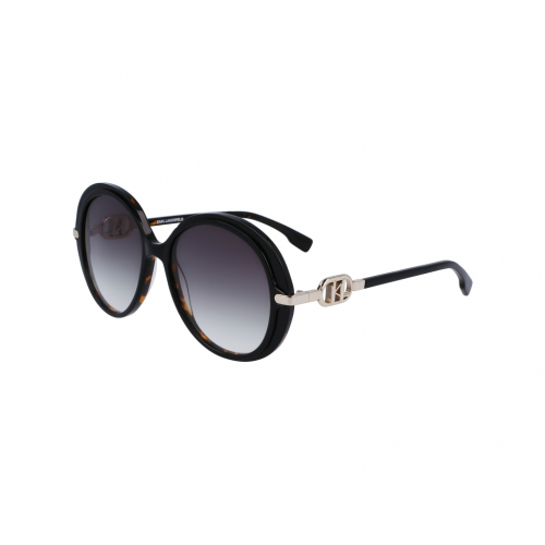 Sonnenbrillen  Karl lagerfeld Kl6084s col. 017 Damen Runden Schwarze schildkröte