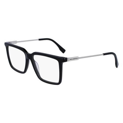 Brille  Karl lagerfeld Kl6114 col. 001 Uomo Squadrata Nero