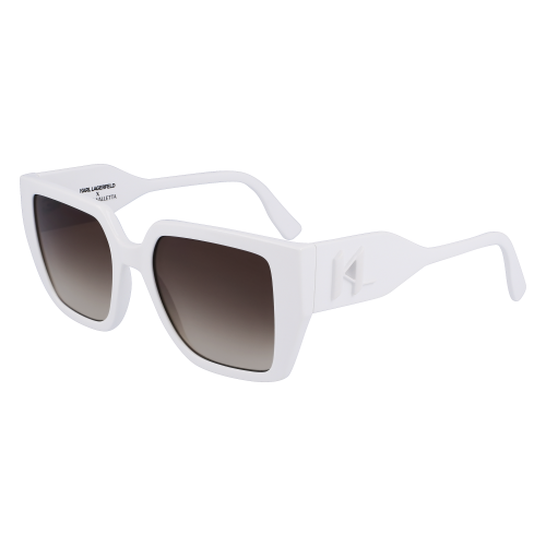 Sonnenbrillen  Karl lagerfeld Kl6098s col. 105 Damen Rechteckig Weiß