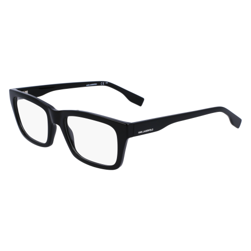 Brille  Karl lagerfeld Kl6138 col. 001 Uomo Squadrata Nero