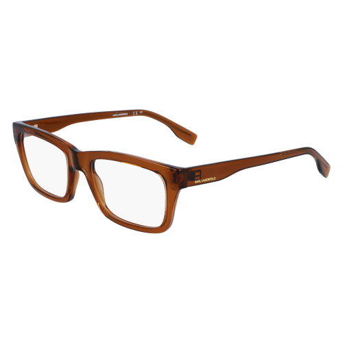 Brille  Karl lagerfeld Kl6138 col. 200 Uomo Squadrata Marrone