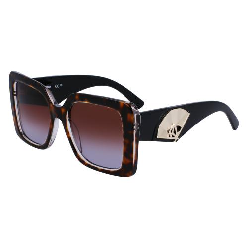 Sonnenbrillen  Karl lagerfeld Kl6126s col. 242 Donna Squadrata Havana