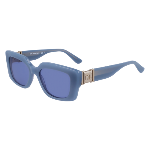 Sonnenbrillen  Karl lagerfeld Kl6125s col. 450 Donna Squadrata Azzurro