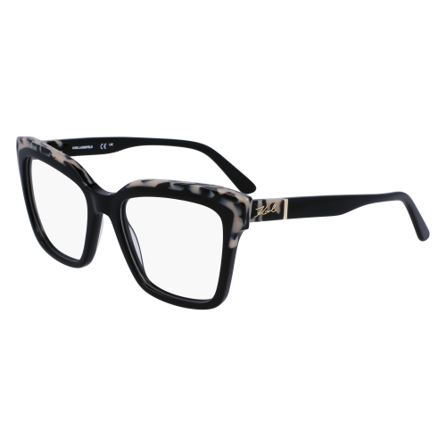 Brille  Karl lagerfeld Kl6130 col. 013 Donna Squadrata Nero