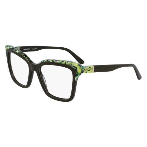 Brille  Karl lagerfeld Kl6130 col. 309 Donna Squadrata Verde