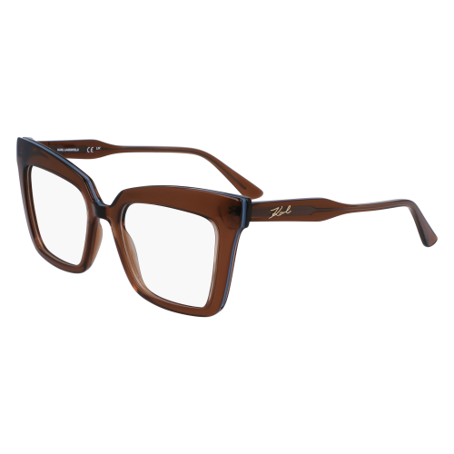 Brille  Karl lagerfeld Kl6136 col. 200 Donna Squadrata Marrone