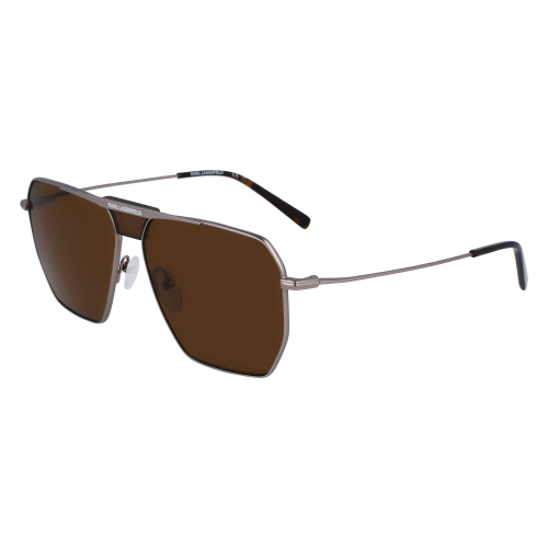 Sonnenbrillen  Karl lagerfeld Kl350s col. 042 Uomo Pilot Argento