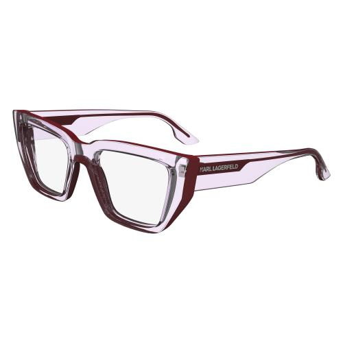 Brille  Karl lagerfeld Kl6153 col. 610 Donna Cat eye Rosa