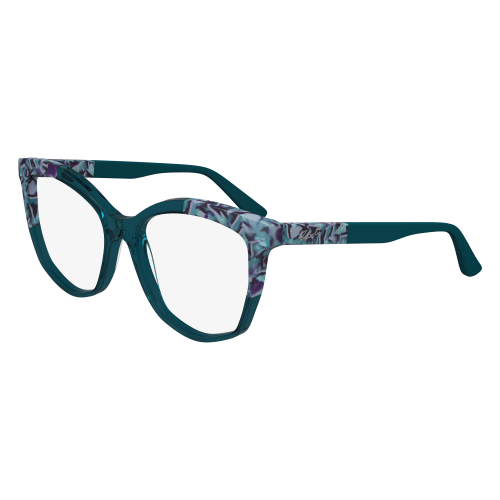 Brille  Karl lagerfeld Kl6154 col. 434 Donna Squadrata Blu