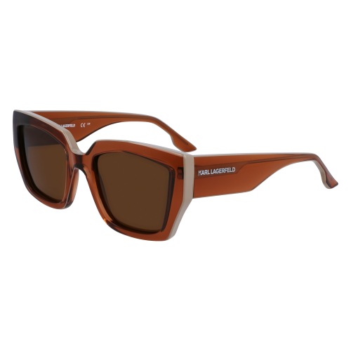 Sonnenbrillen  Karl lagerfeld Kl6143s col. 246 Donna Squadrata Marrone