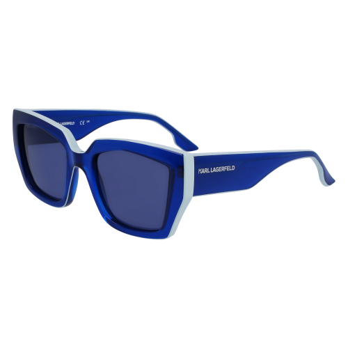 Sonnenbrillen  Karl lagerfeld Kl6143s col. 400 Donna Squadrata Blu