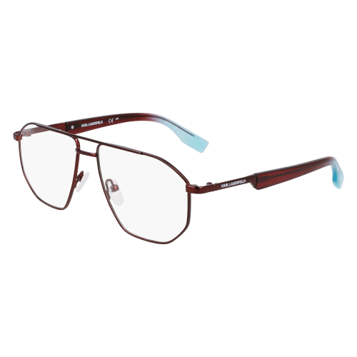 Brille  Karl lagerfeld Kl353 col. 601 Unisex Pilot Bordeaux