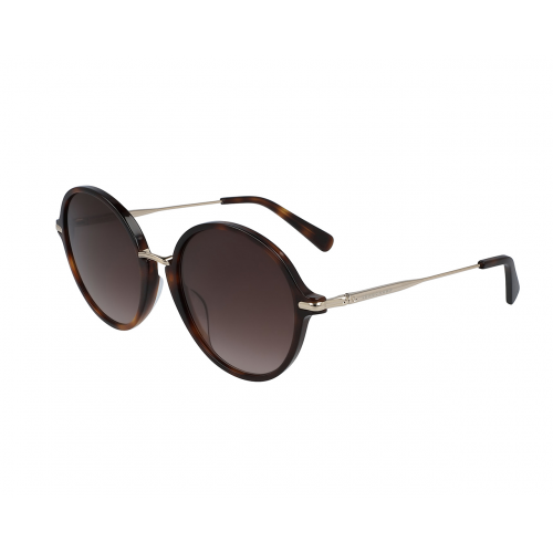 Sonnenbrillen  Longchamp Lo645s col. 214 Damen Runden Havana