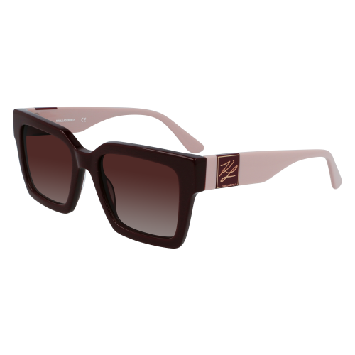 Sonnenbrillen  Karl lagerfeld Kl6057s col. 605 Damen Rechteckig Bordeaux