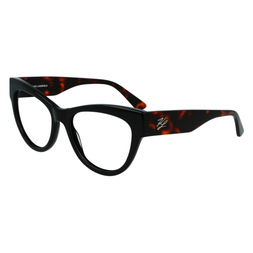 Brille  Karl lagerfeld Kl6065 col. 001 Damen Cat eye Schwarz