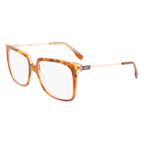 Brille  Karl lagerfeld Kl6077 col. 805 Damen Rechteckig Traduco...