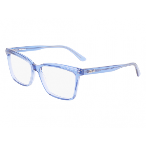 Brille  Karl lagerfeld Kl6080 col. 450 Damen Rechteckig Blau