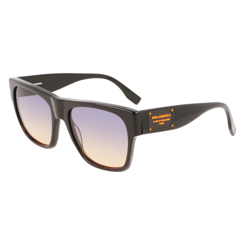 Sonnenbrillen  Karl lagerfeld Kl6074s col. 001 Unisex Rechteckig Schwarz