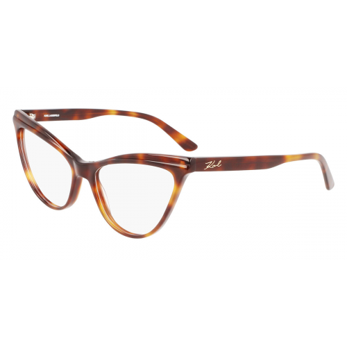 Brille  Karl lagerfeld Kl6079 col. 240 Unisex Cat eye Havana