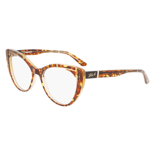 Brille  Karl lagerfeld Kl6078 col. 705 Damen Cat eye Gelb