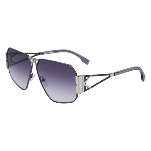 Sonnenbrillen  Karl lagerfeld Kl339s col. 040 Unisex Pilot Silber