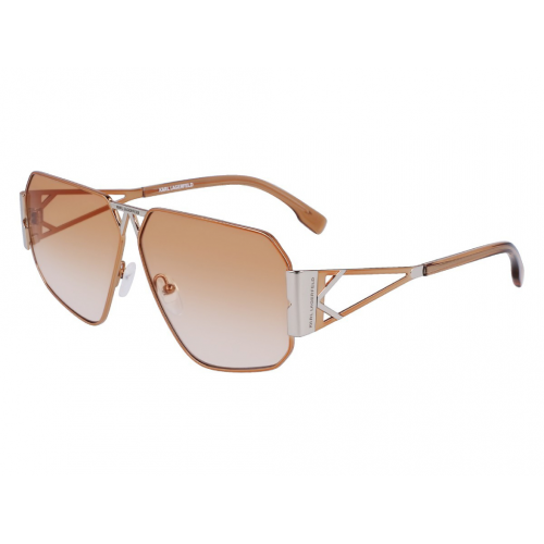 Sonnenbrillen  Karl lagerfeld Kl339s col. 041 Unisex Pilot Silber