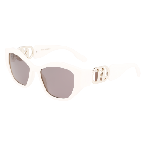 Sonnenbrillen  Karl lagerfeld Kl6086s col. 105 Damen Rechteckig Weiß