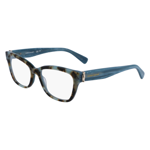 Brille  Longchamp Lo2713 col. 404 Damen Rechteckig Havana